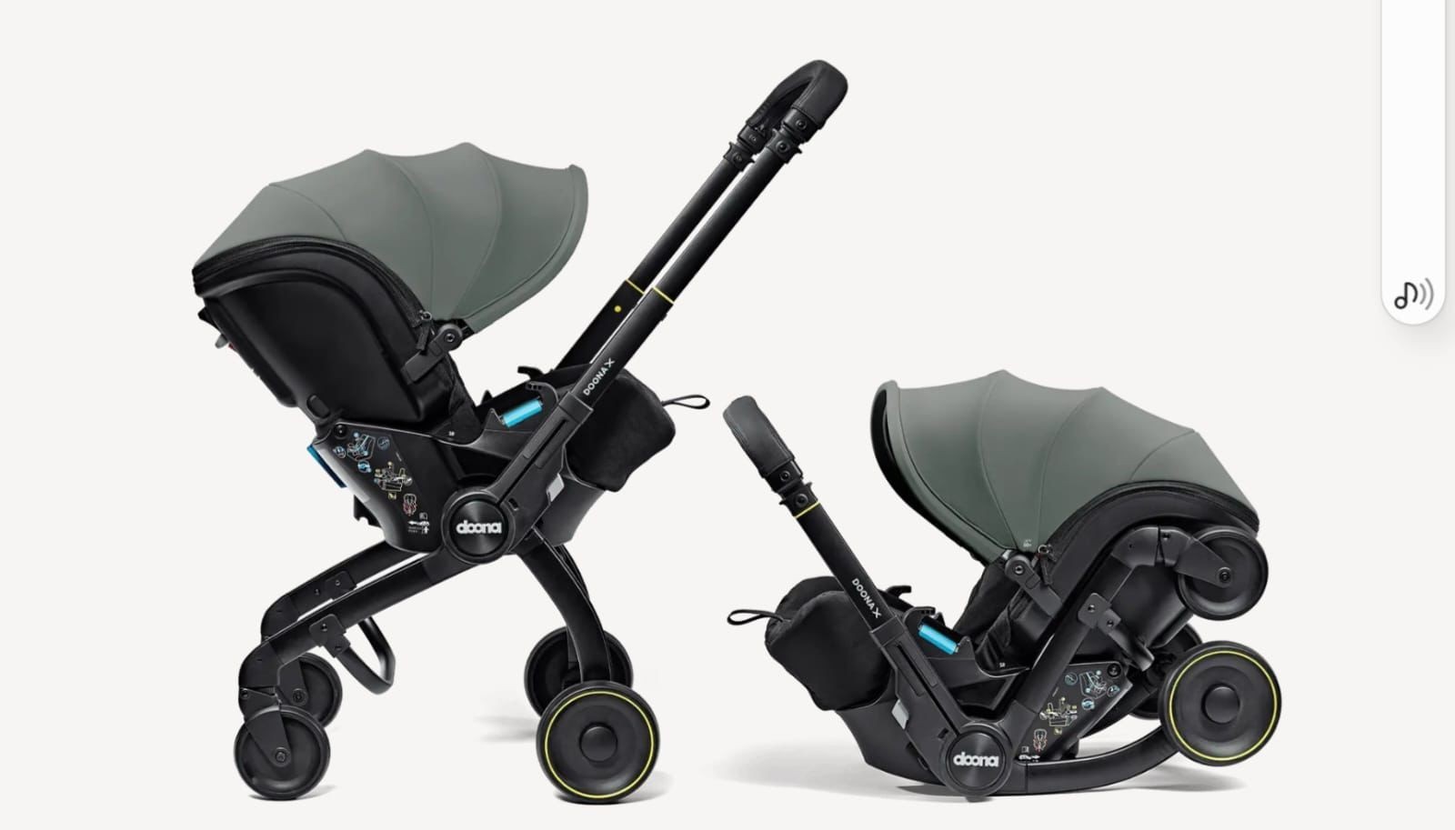 Doona X stroller seat