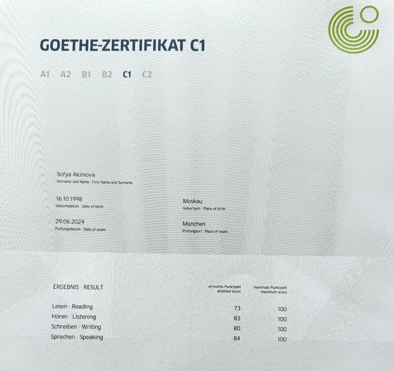 Buy b1 Goethe certificate in Germany WhatsApp(+371 204 33160)