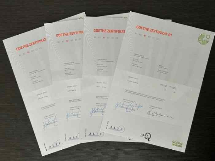 Buy b1 Goethe certificate in Germany WhatsApp(+371 204 33160) - image 2