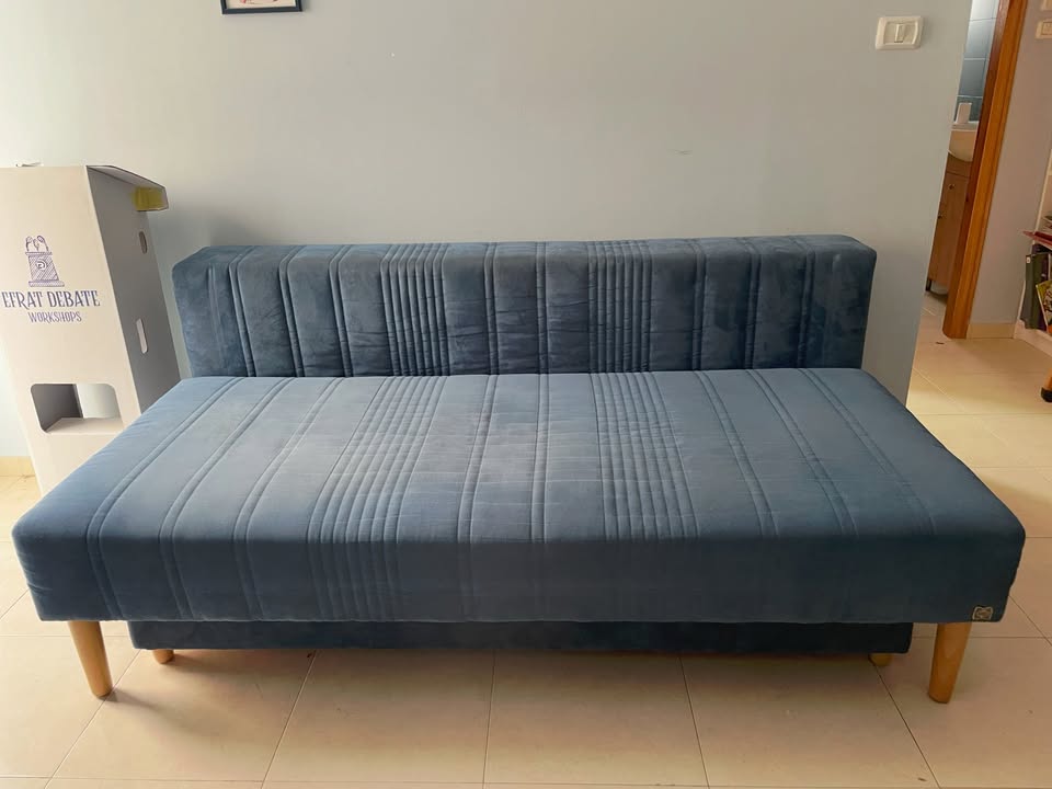 Sofa bed - pulls out into two twin, or one double bed