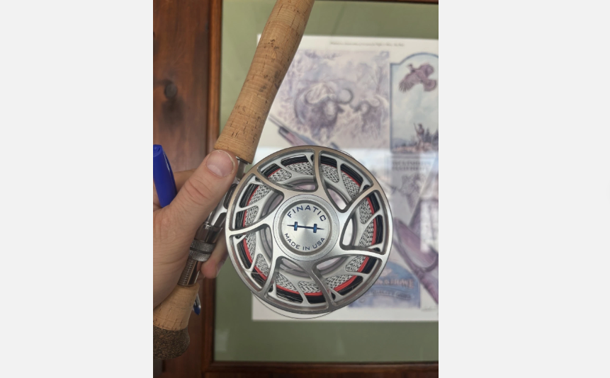 TFO Legacy Flyrod 13'6" 8 weight with a Finatic 9 plus Reel for Fishing - image 2