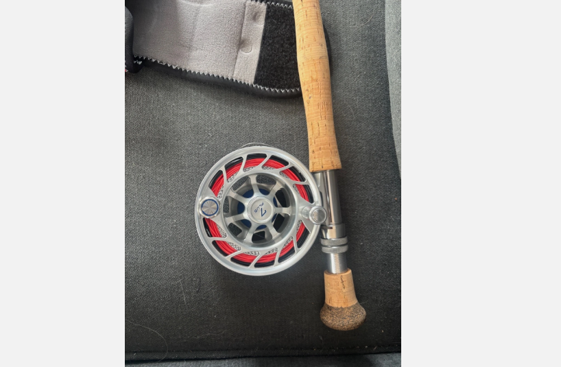TFO Legacy Flyrod 13'6" 8 weight with a Finatic 9 plus Reel for Fishing - image 3