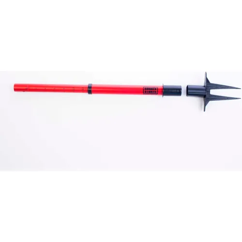Banner Stakes PLUS Cart Package, 22-42" Red Post - image 3
