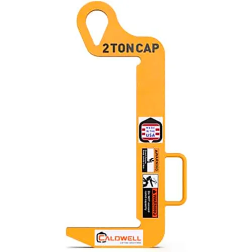 Strong-bac Narrow Coil C-Hook, 10,000 Lbs. Capacity, Yellow, 20" Max Coil Width