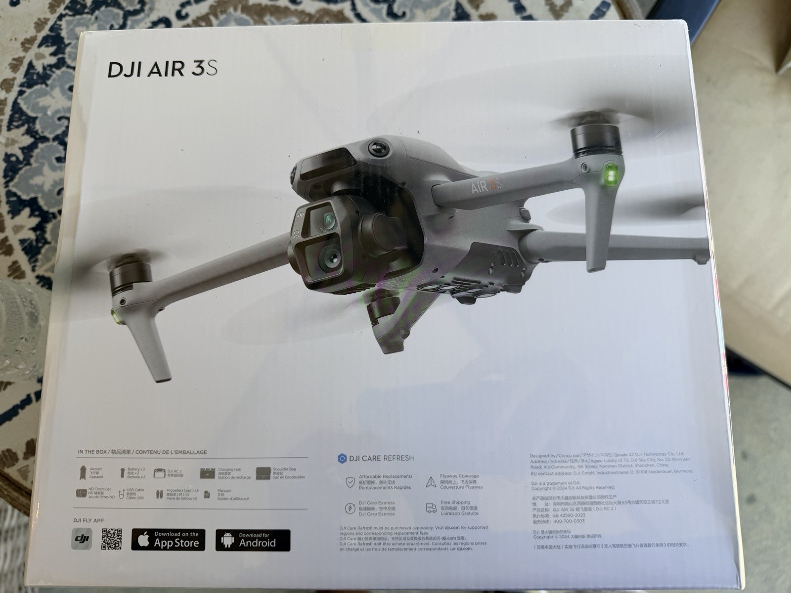 DJI Air 3S Drone with RC 2 Fly More Combo - image 2