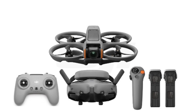 DJI Avata 2 Fly More Combo (3Batt)+FPVController3+RCMotion3+Goggles 3