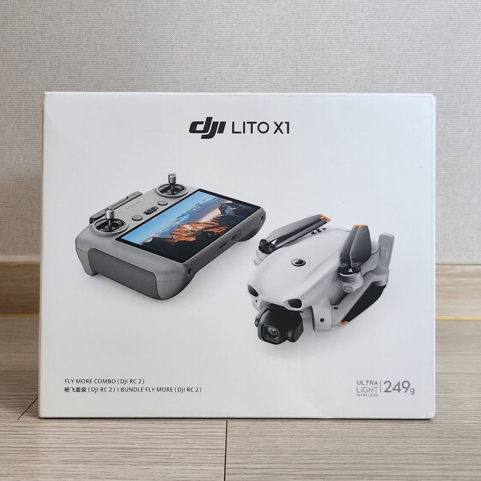 DJI Lito X1 Fly More Combo (DJI RC 2, Three Batteries) Drone