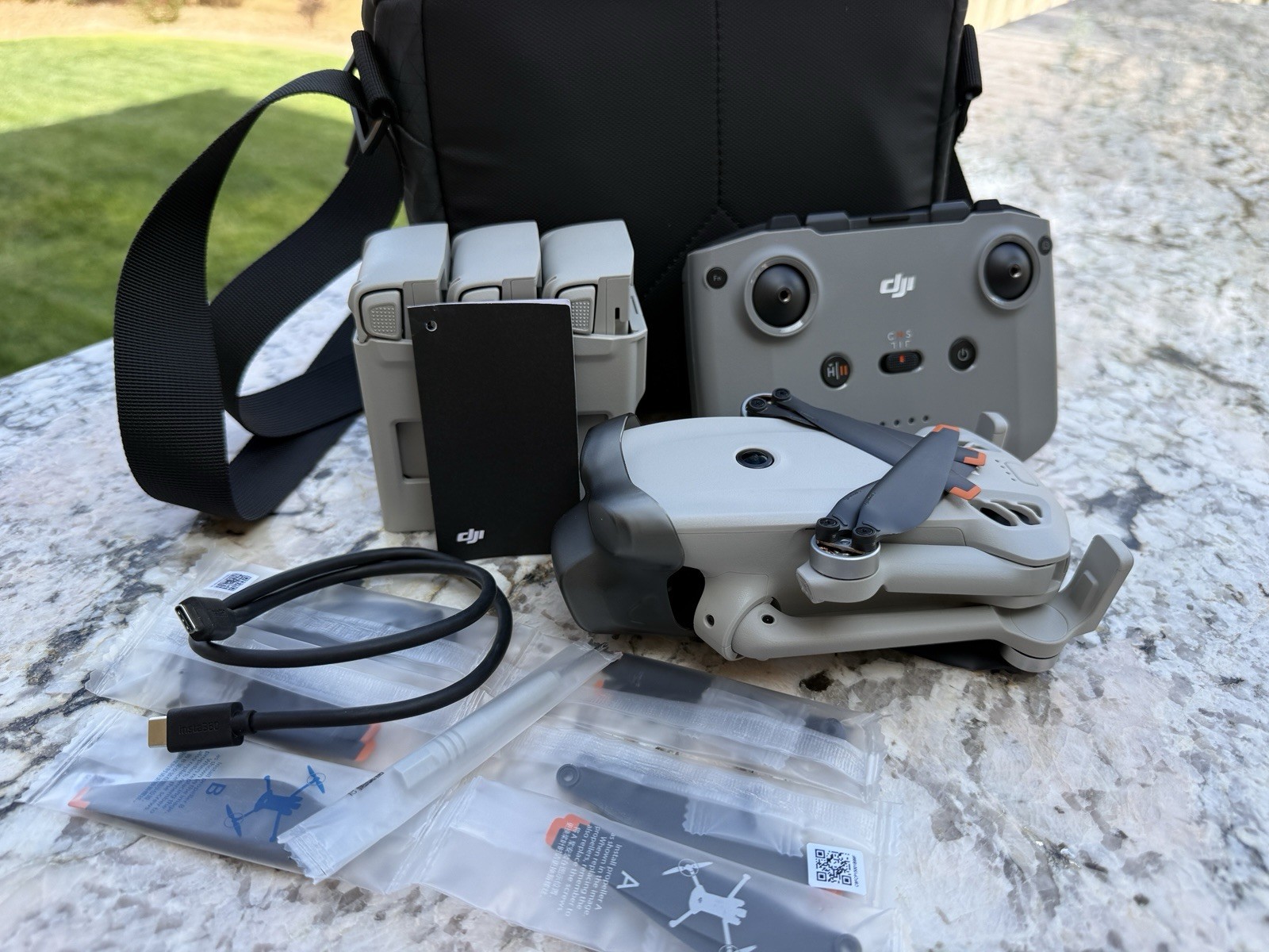 DJI Mini X1 Drone Fly More Kit 4K Camera N3 Controller - image 2
