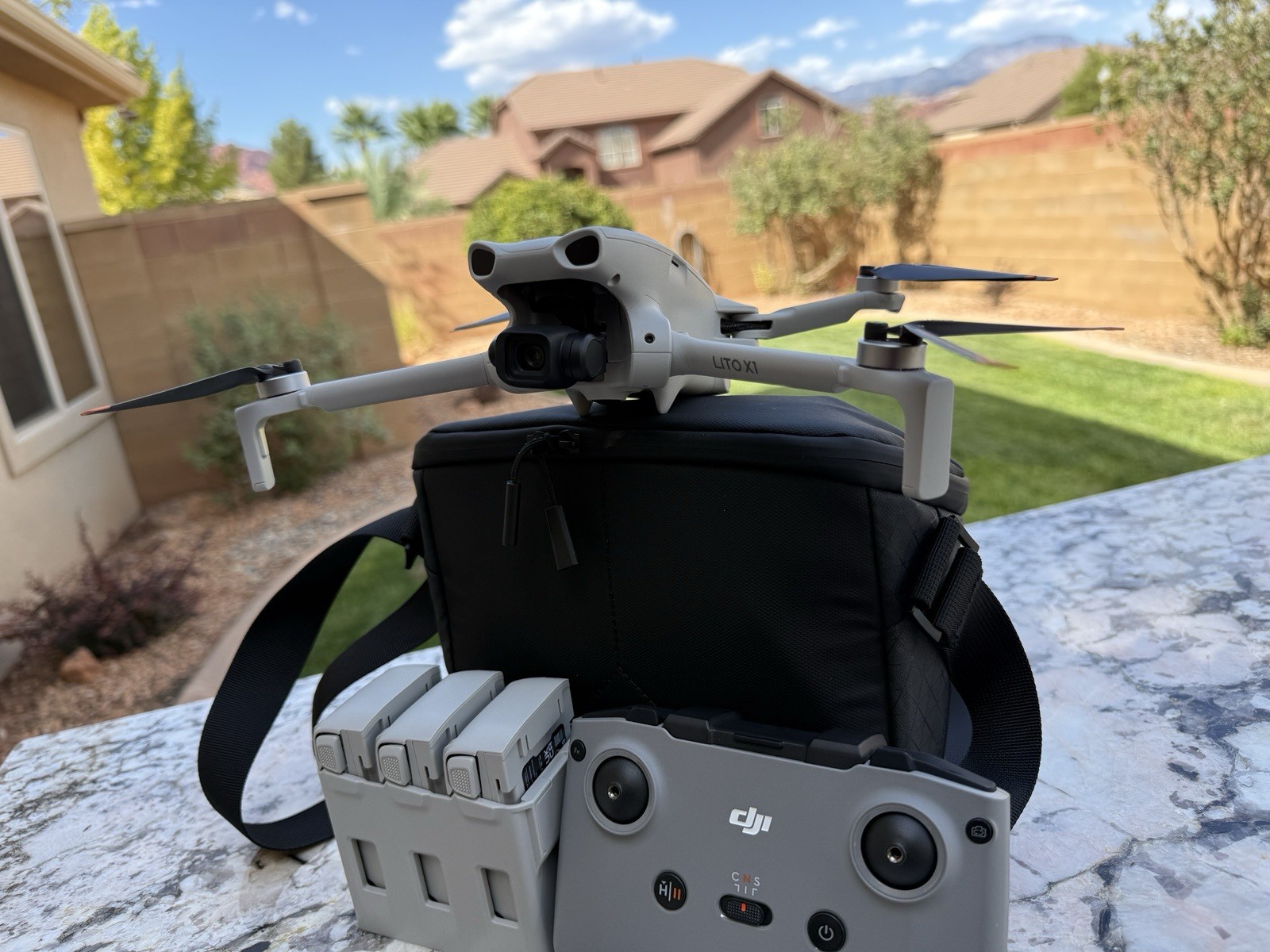 DJI Mini X1 Drone Fly More Kit 4K Camera N3 Controller - image 3