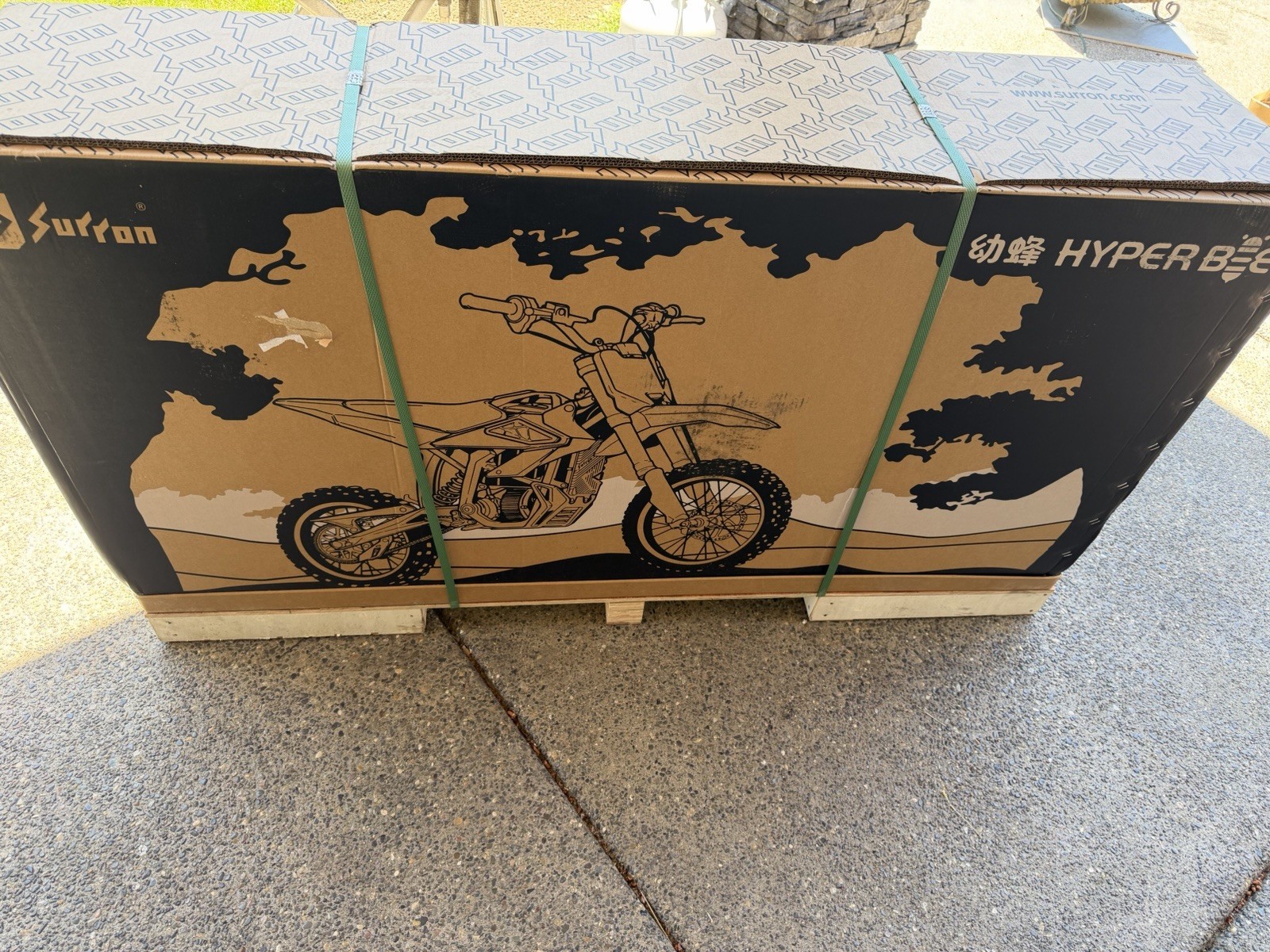 2026 Surron HYPER BEE 58V 22Ah Electric Dirt Bike 40Mph Top Speed Blue - image 2