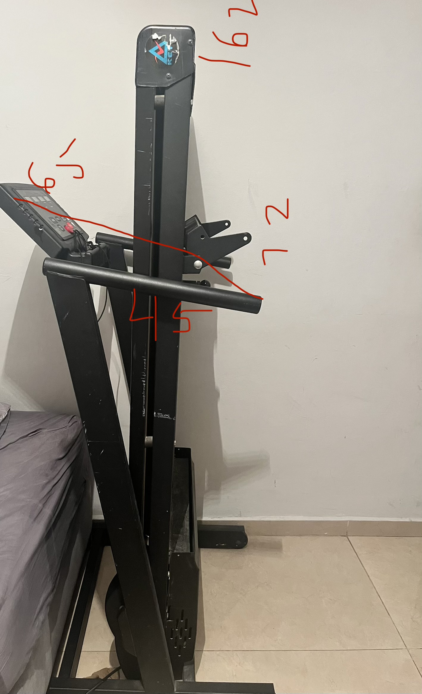 Key Fitness treadmill - image 2