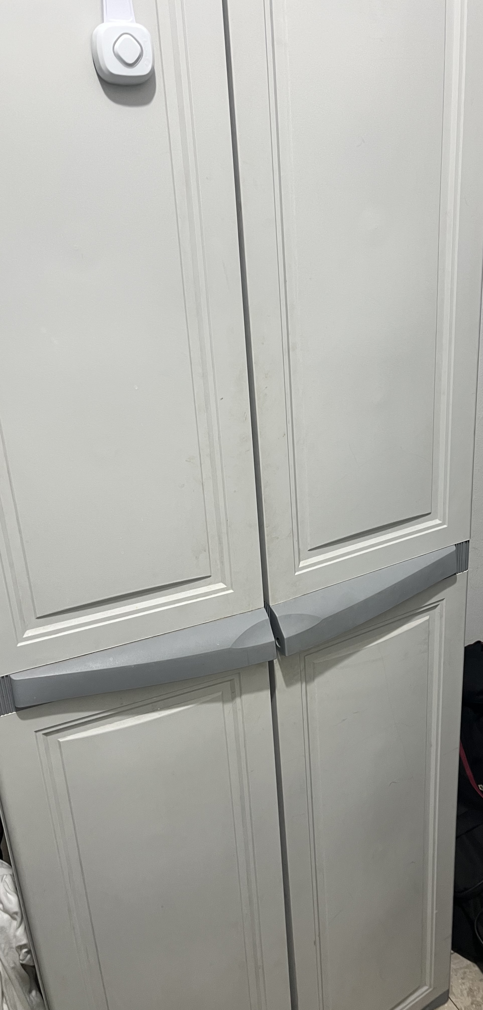 Two Keter closets option to buy separately