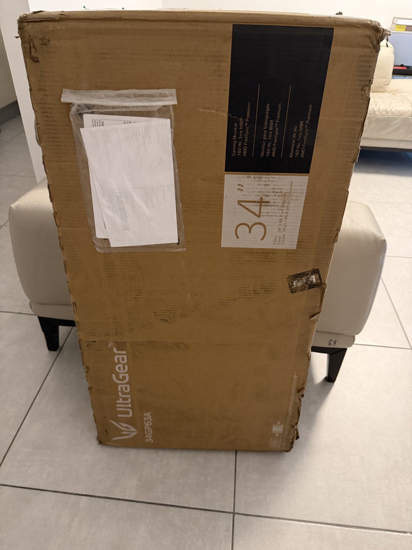 Brand new LG Ultrawide curved 34'' Monitor - image 2