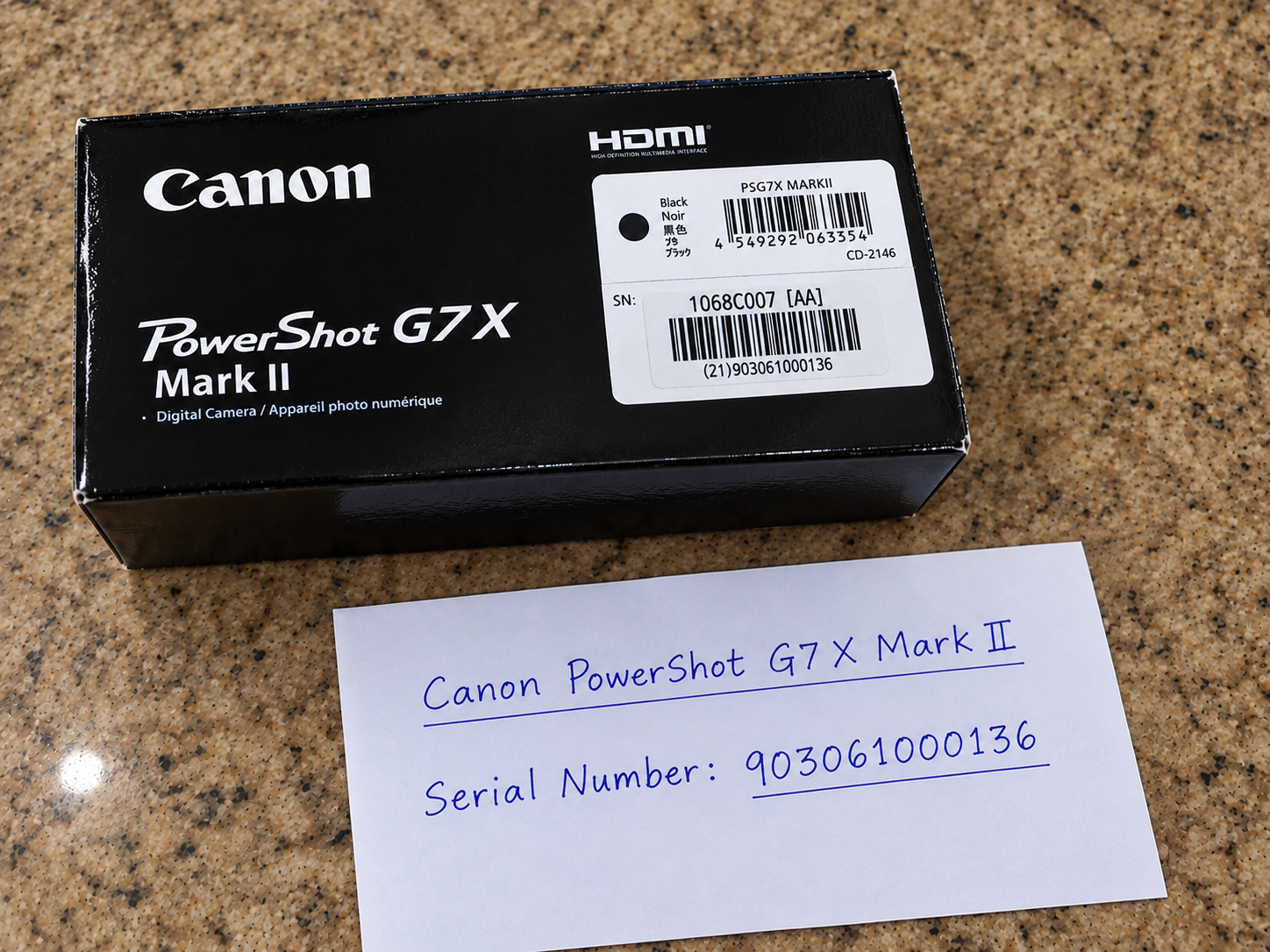 Canon PowerShot G7 X Mark II
