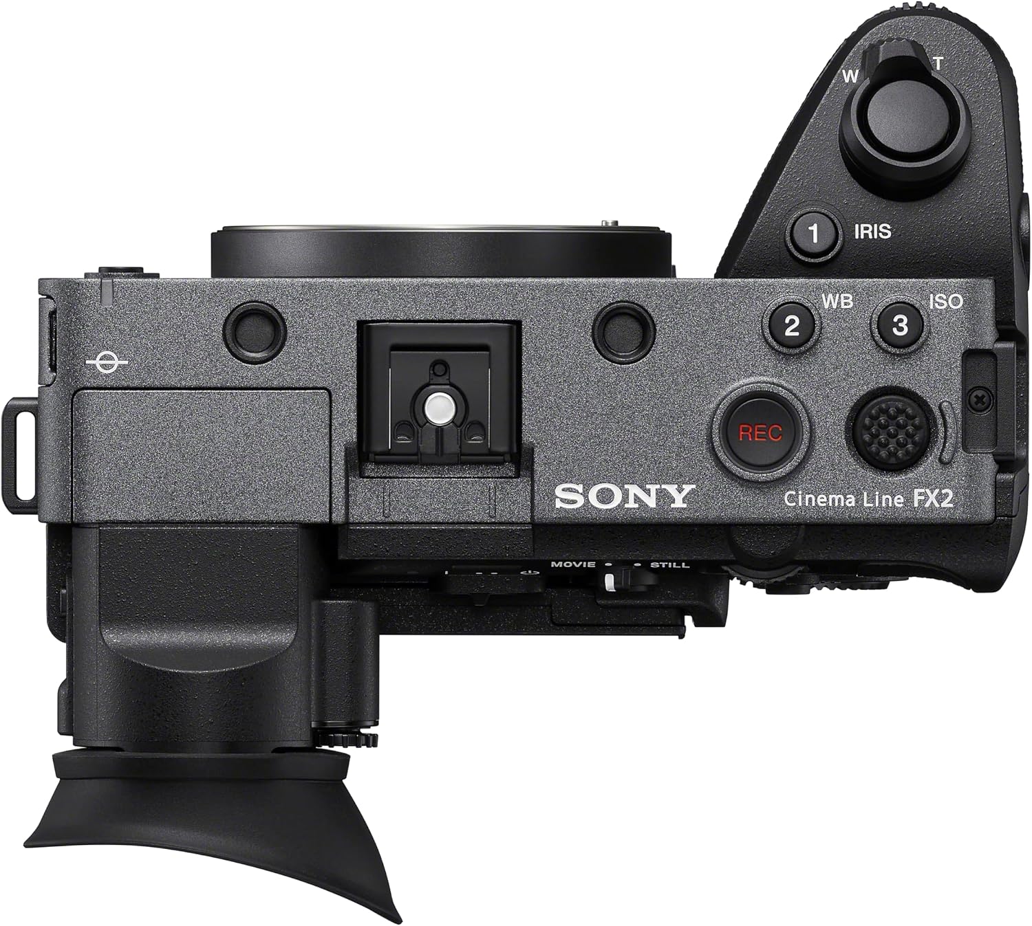 גוף מצלמת קולנוע Sony FX2 Full-Frame, אפור בלבד - image 2
