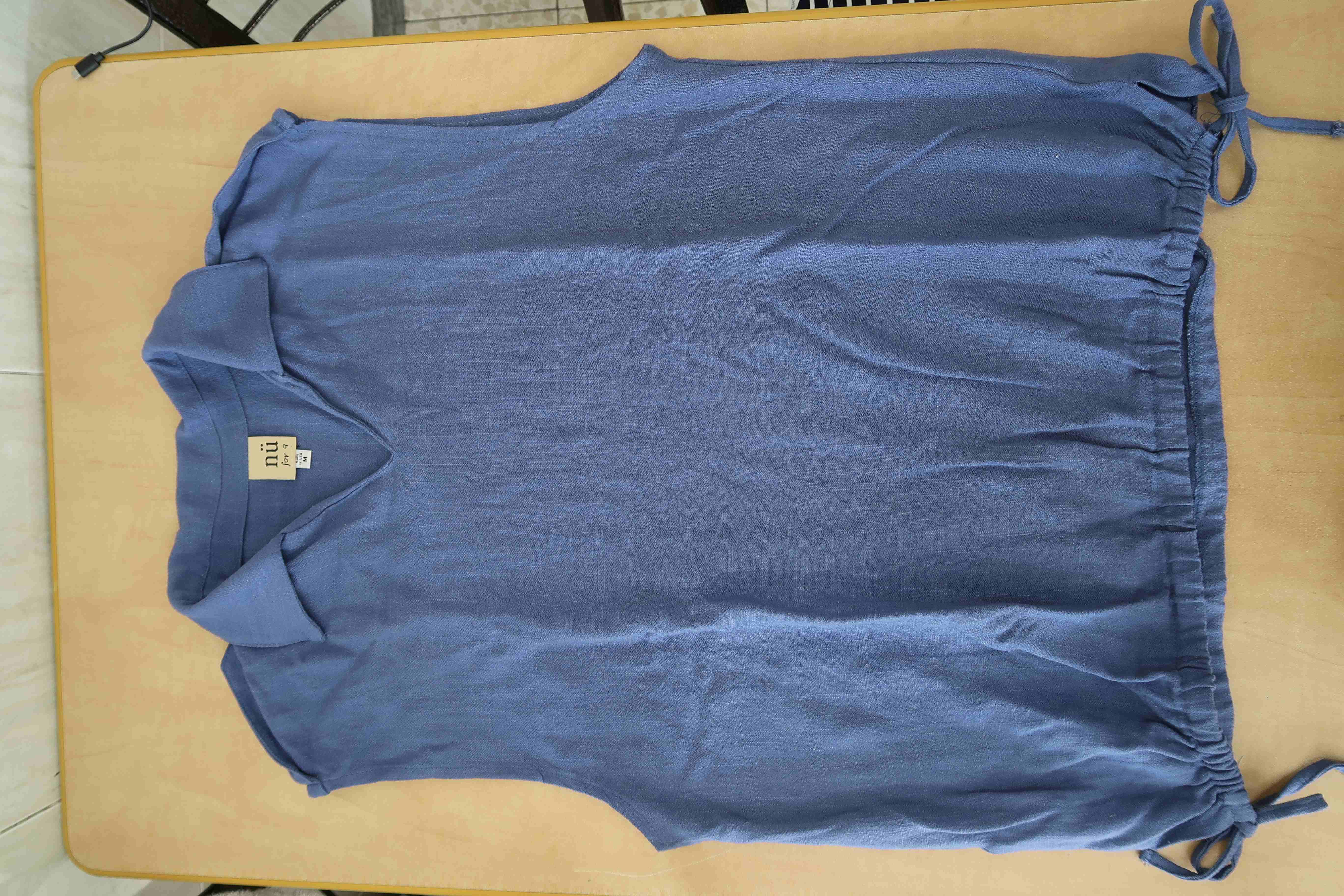 Blue/Denim Maternity Top