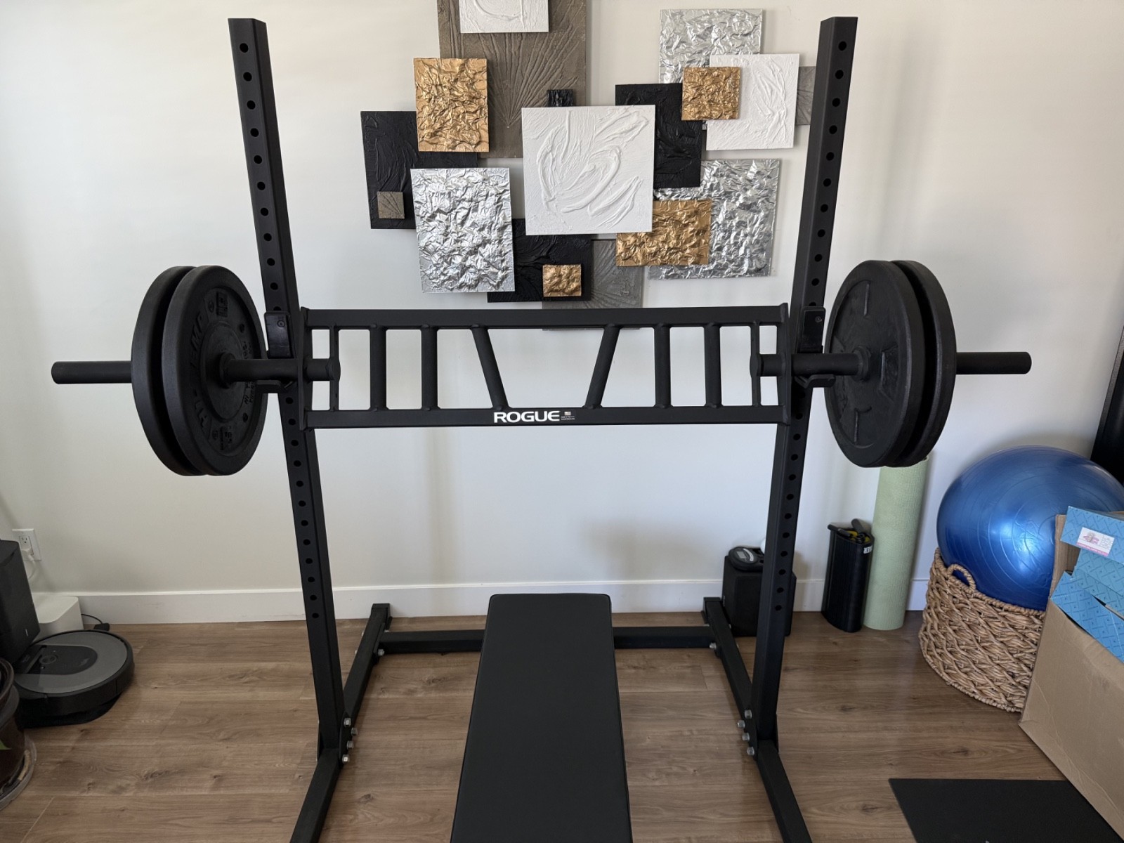 Home Gym Full Body Workout Station Smith Machine Power Cage Exercise Equipment - image 5
