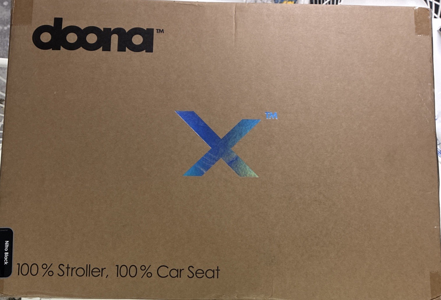Doona X Car Seat & Stroller Nitro Black