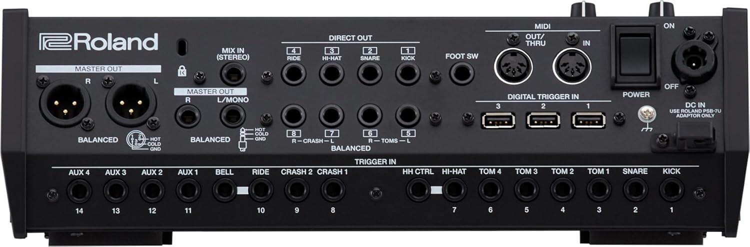 Roland V71 Sound Module V-Drums 7Series Black Accessories Included New
