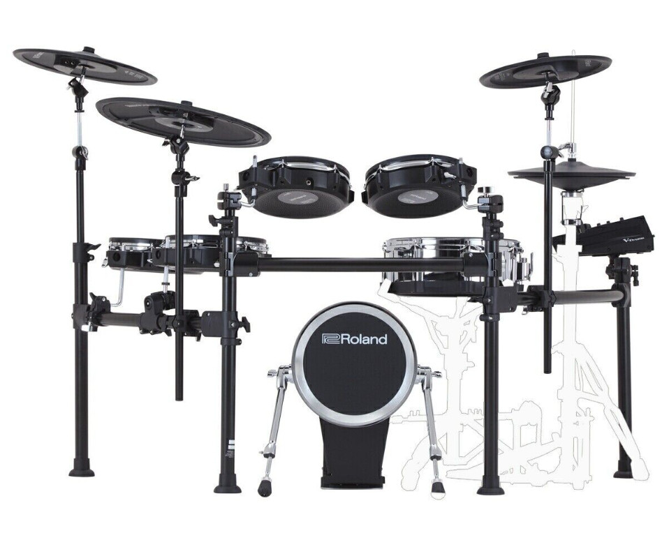 Roland TD713 V-Drums 7 Series Electronic Drum Set Kit with V71 NEW