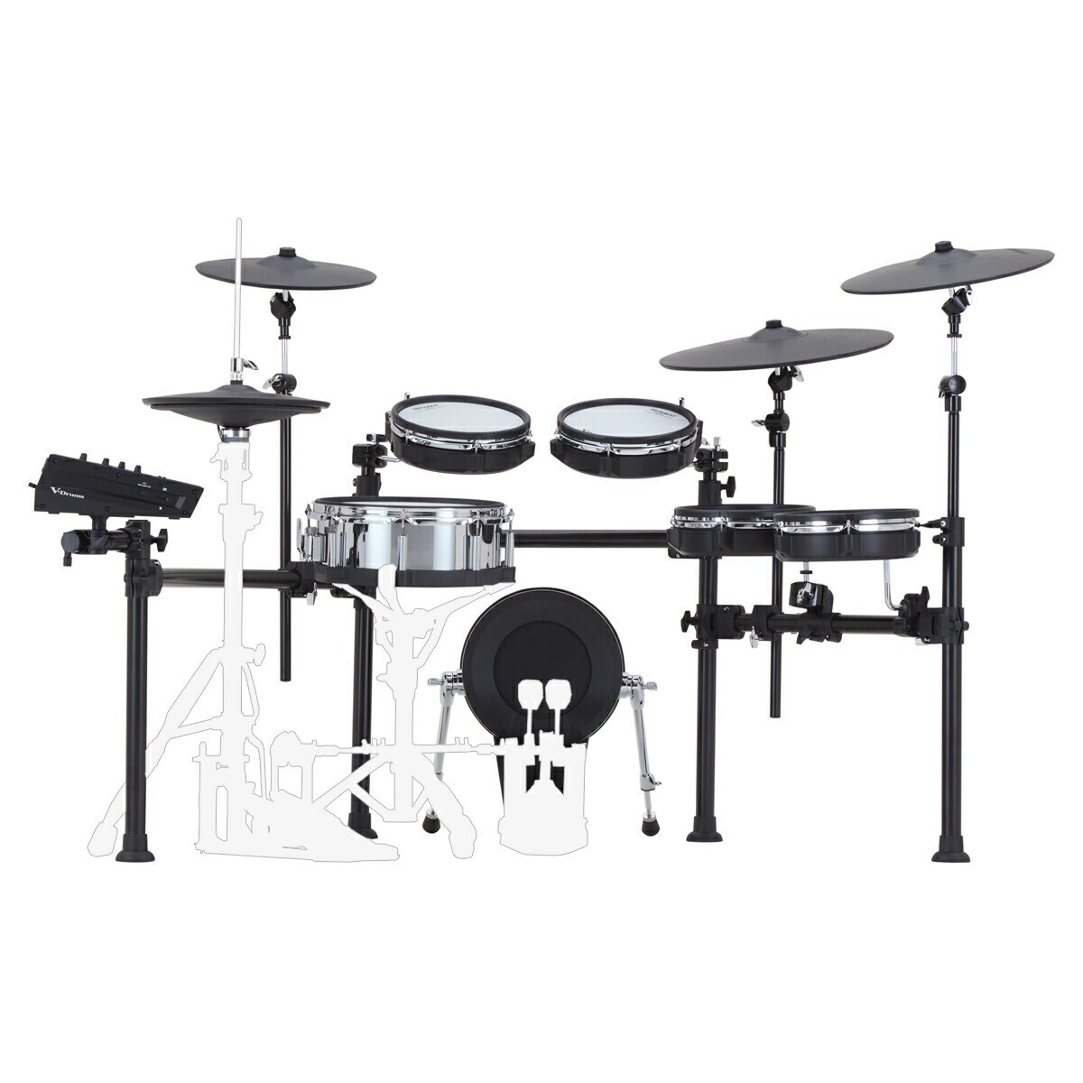 Roland TD713 V-Drums 7 Series Electronic Drum Set Kit with V71 NEW - image 3
