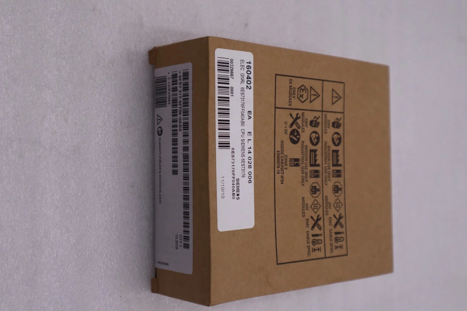 NEW 6ES7317-6FF04-0AB0 Central Processing