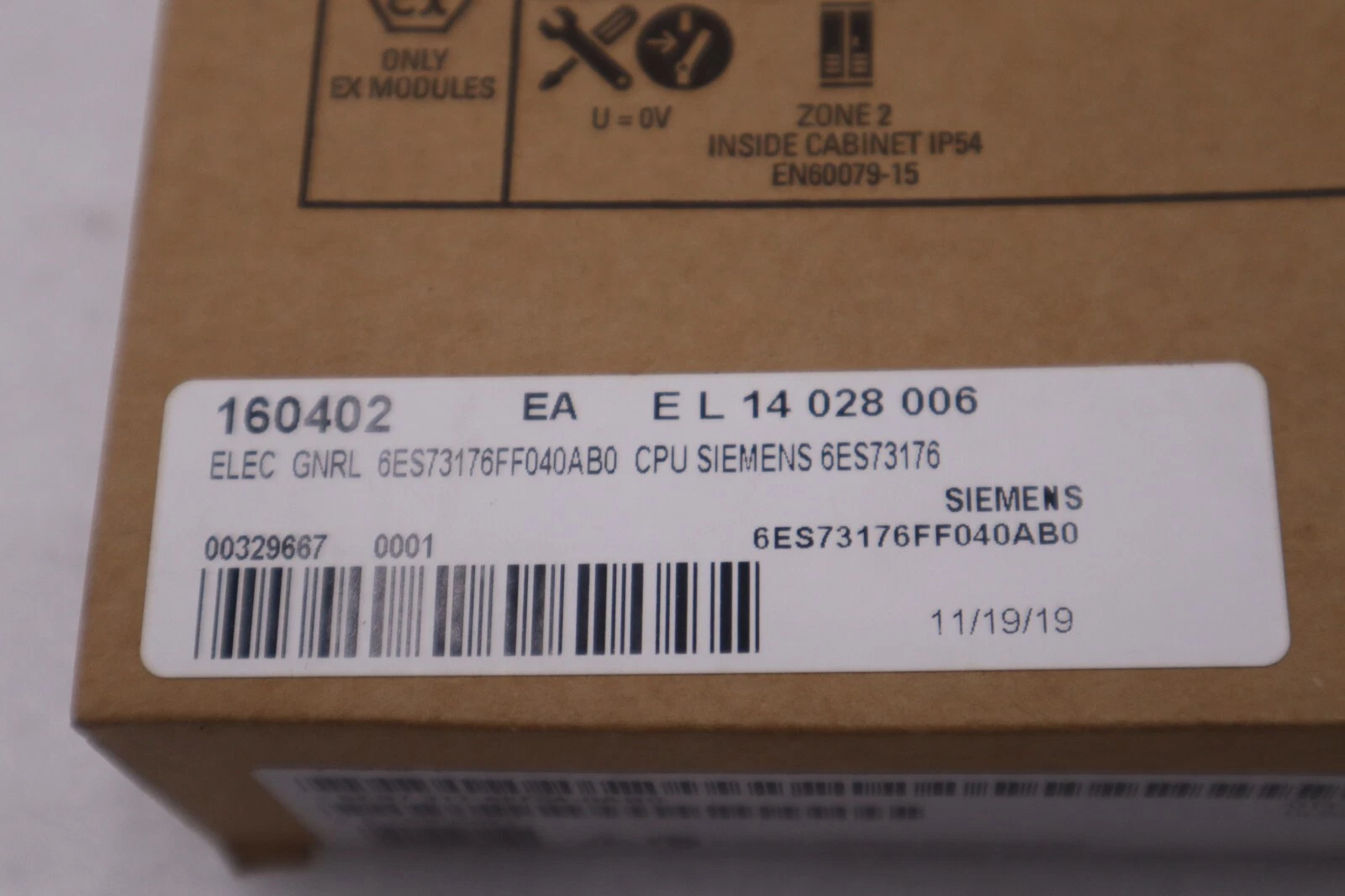 NEW 6ES7317-6FF04-0AB0 Central Processing - image 2