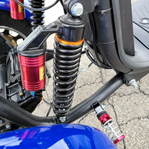 2000W Electric 3 Wheel Fat Tire Scooter Trike Harley Chopper Style CityCoco - image 3