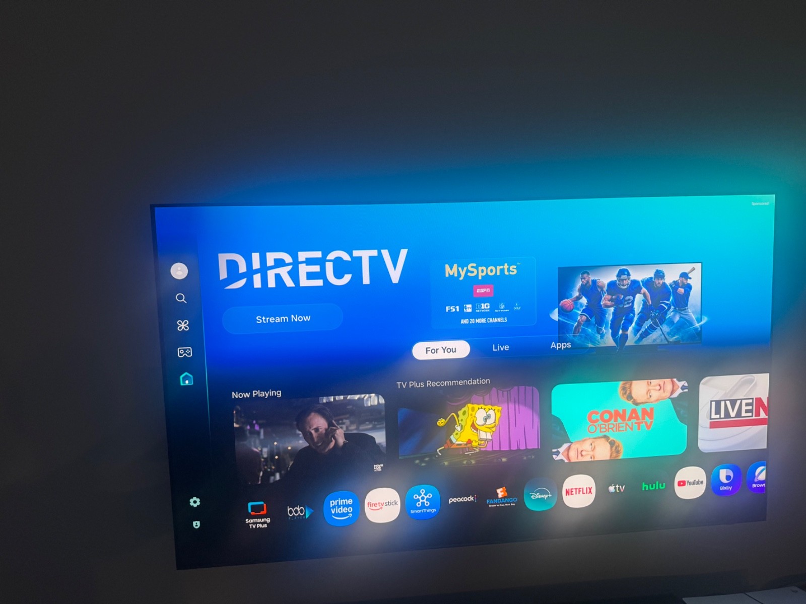 Samsung Vision AI Smart TV, model QN77S90FAFXZA