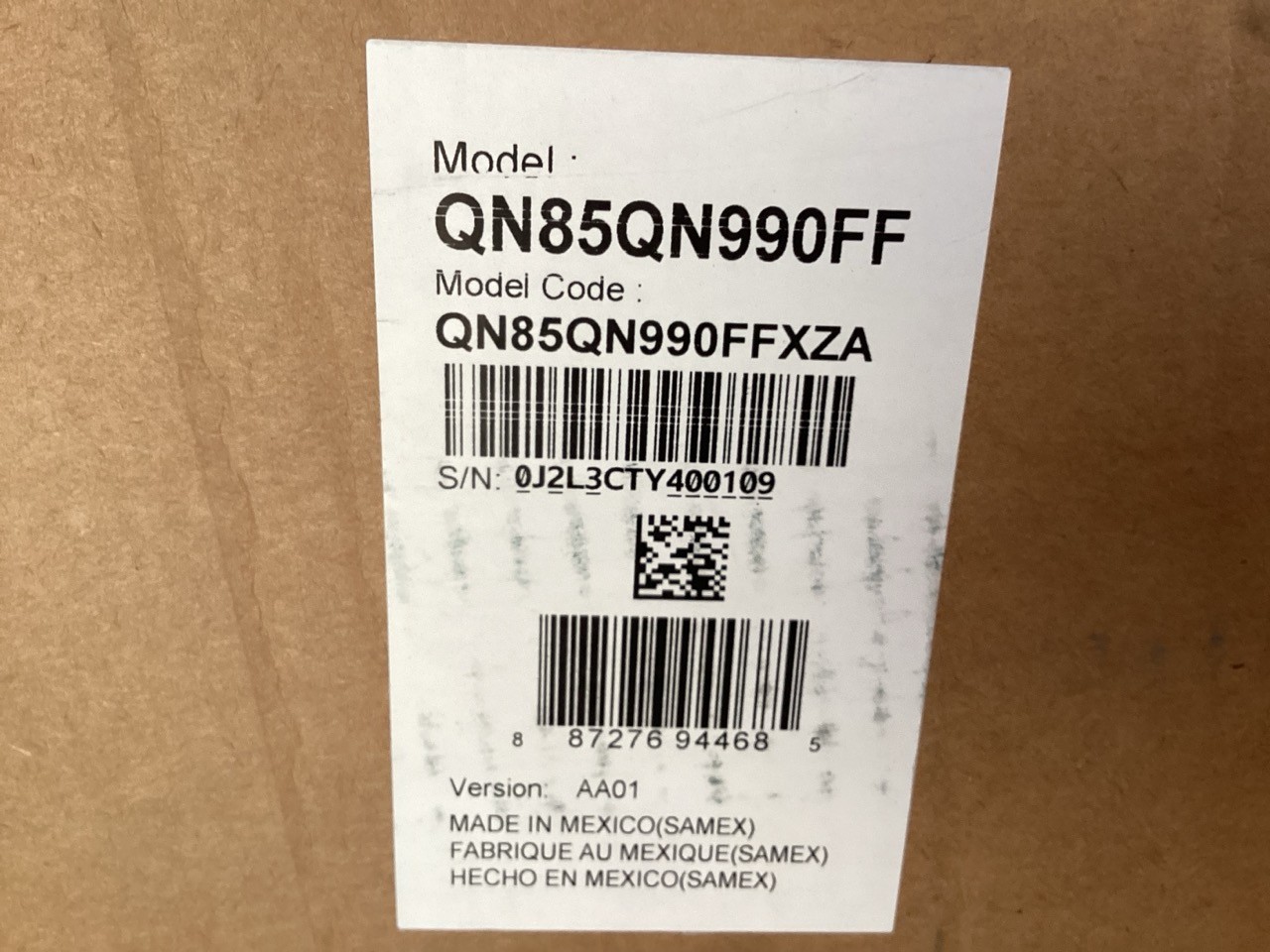 Samsung QN990F 85-inch 8K Neo QLED Smart TV - image 3
