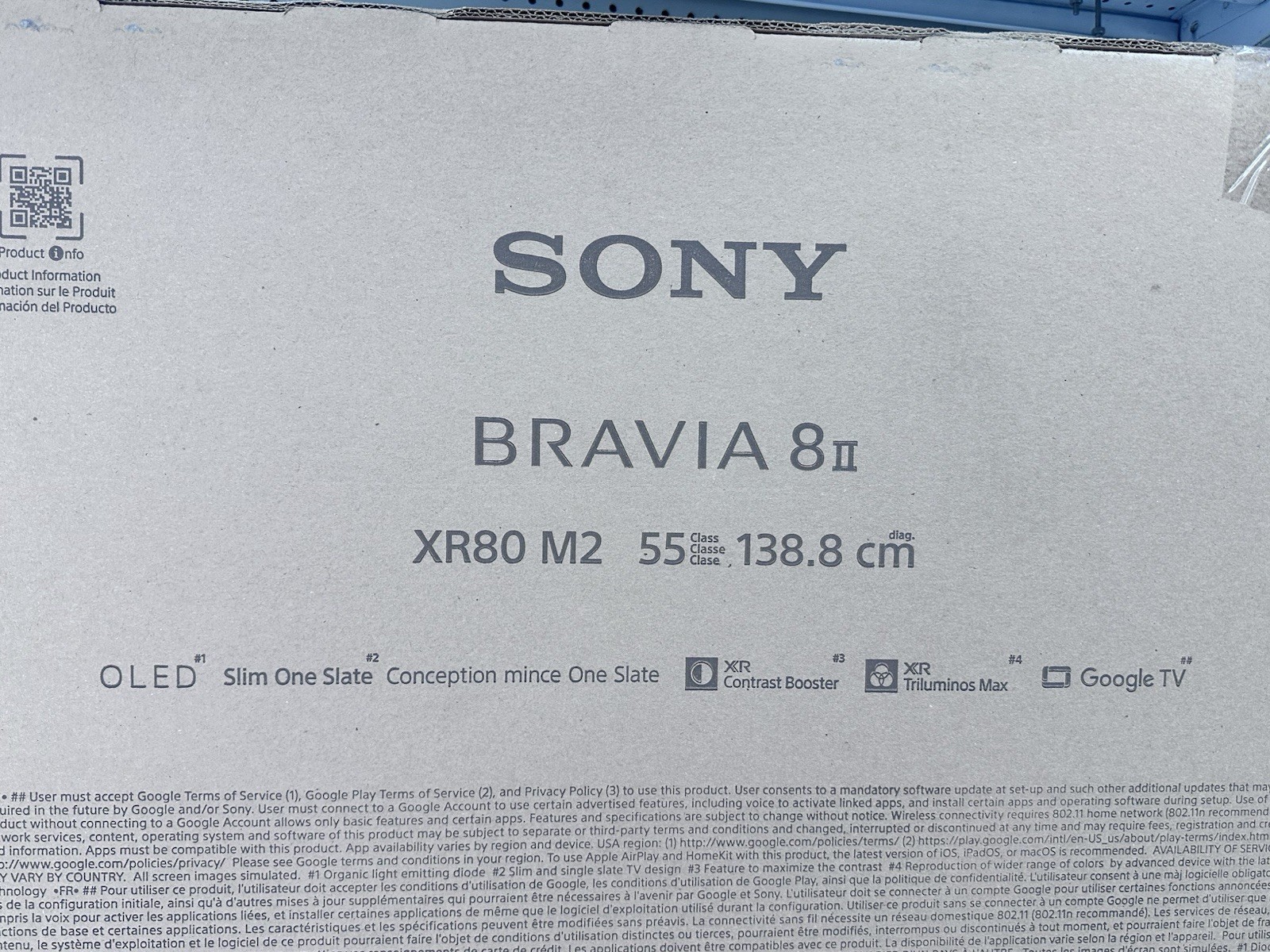 Sony K-55XR80M2 BRAVIA 8 II 55 inch - image 3