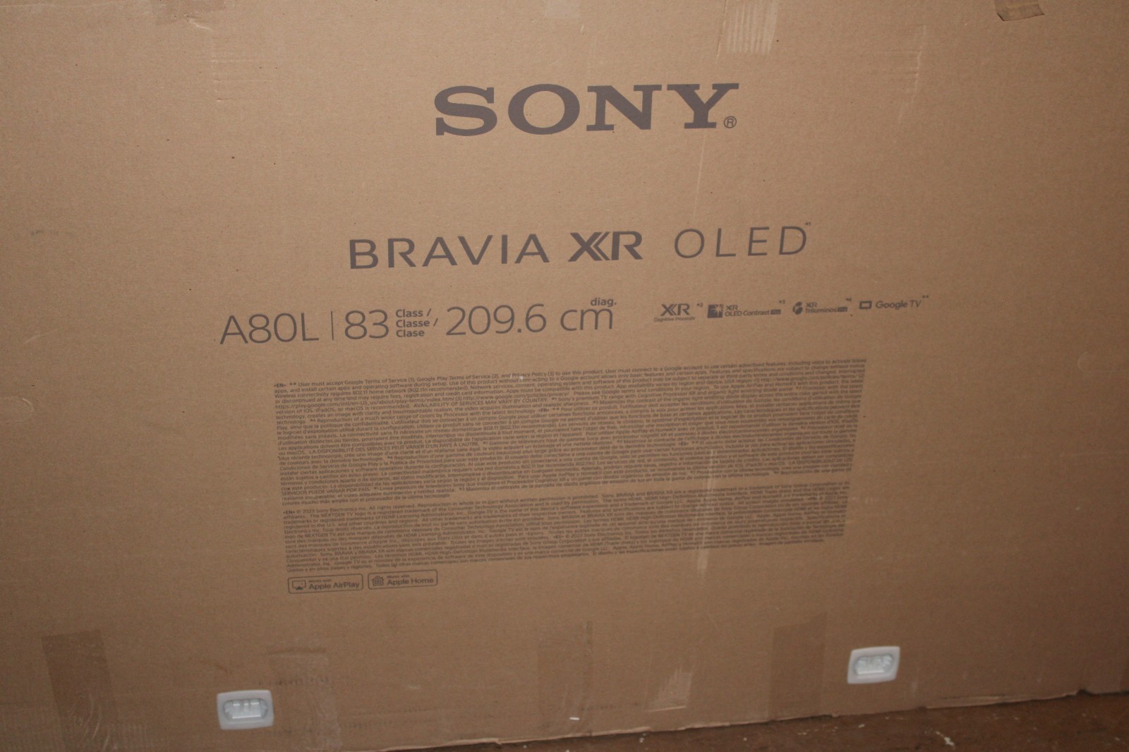 Sony BRAVIA XR A80L (XR83A80L) 83