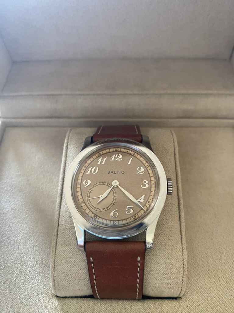 Baltic MR01 Classic Salmon Dial Automatic Watch