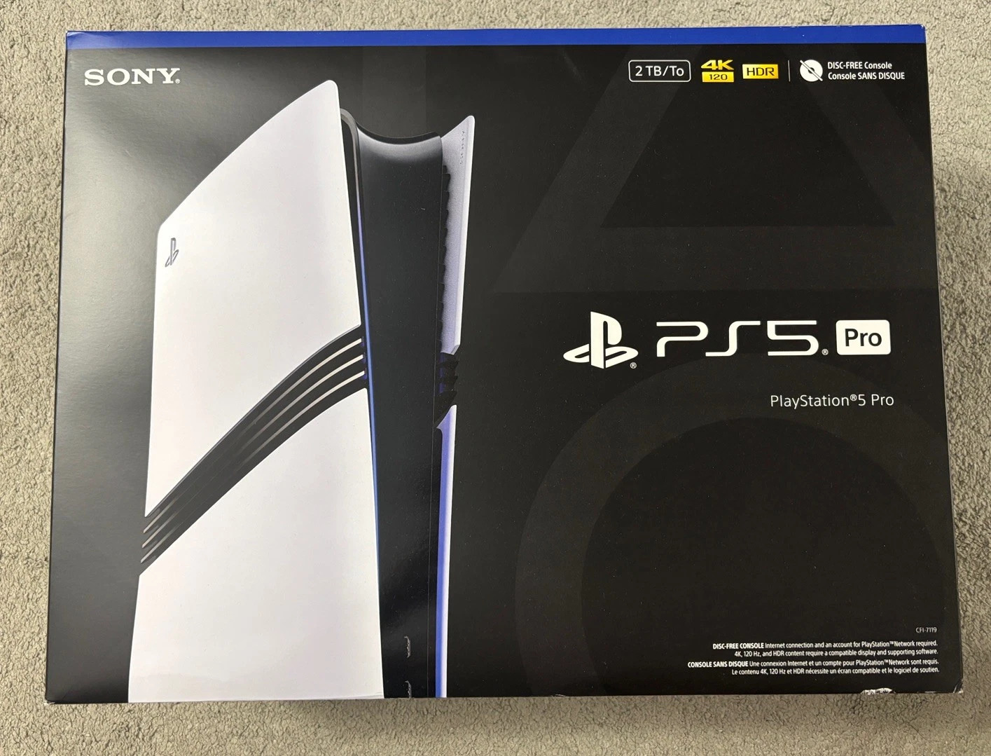 Sony PlayStation 5 Pro PS5 Pro Console 2TB. - image 3