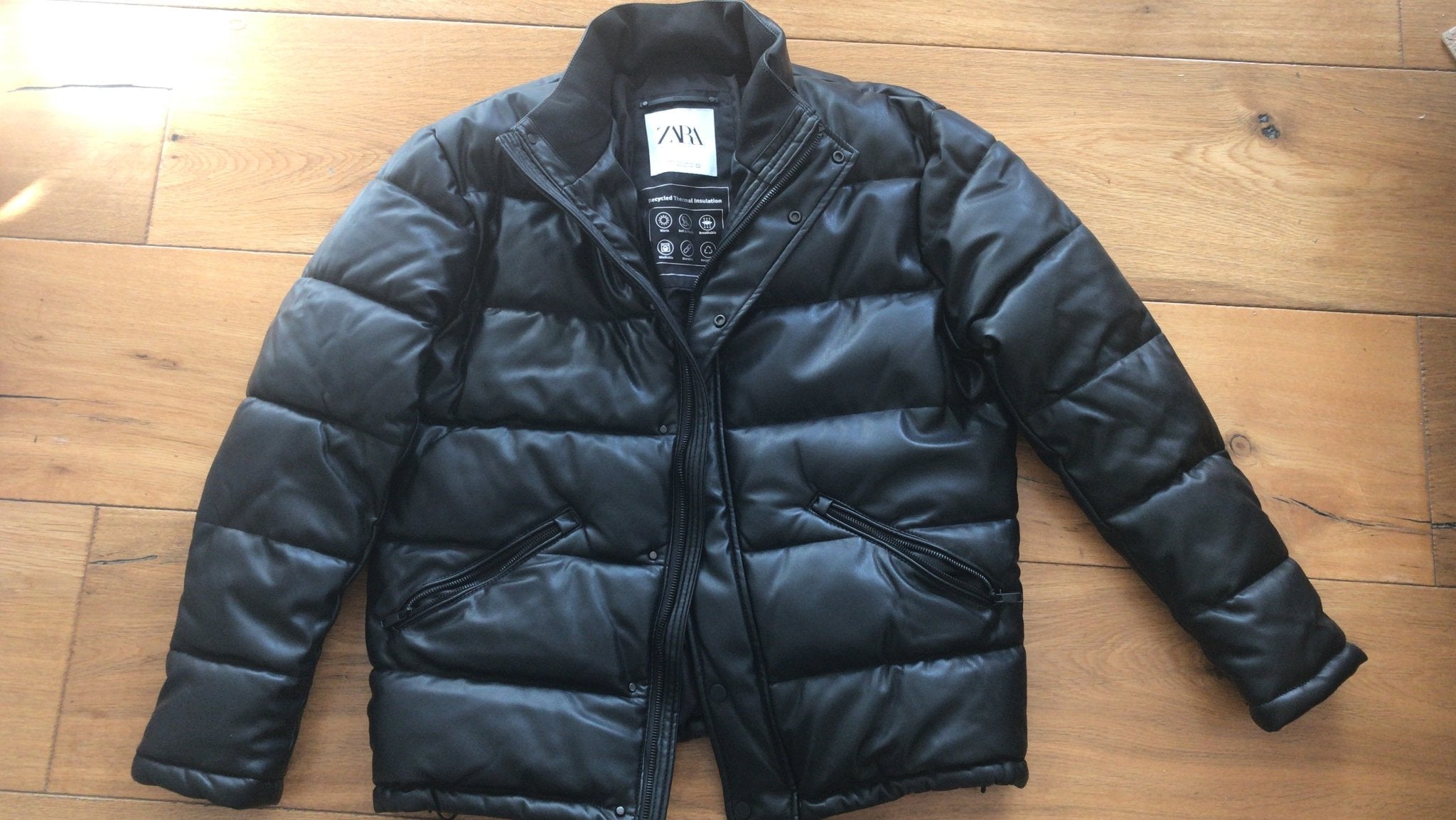 Zara men’s recycled thermal jacket - The Jerusalem Market