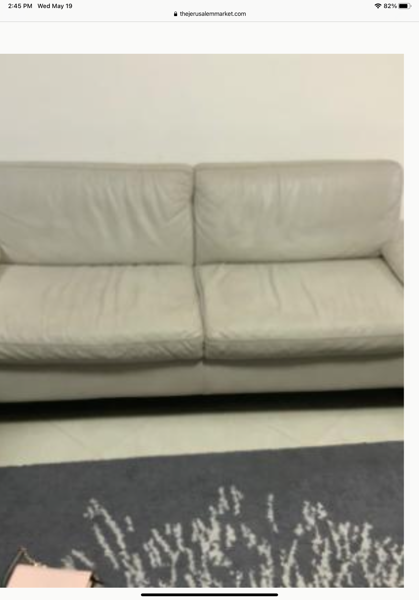 Cream Couch - image 2