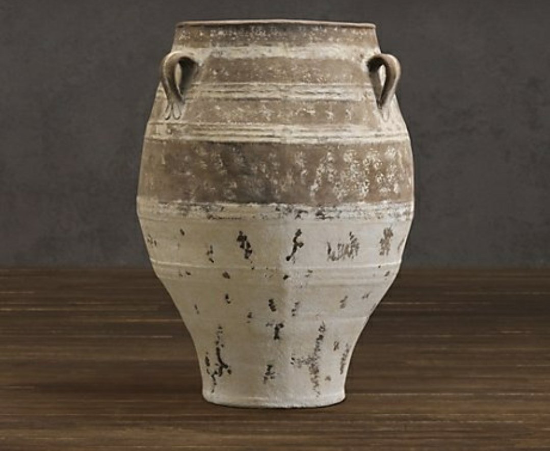 Patio Planters Oversized Olive jars Restoration Hardware - The Jerusalem Market