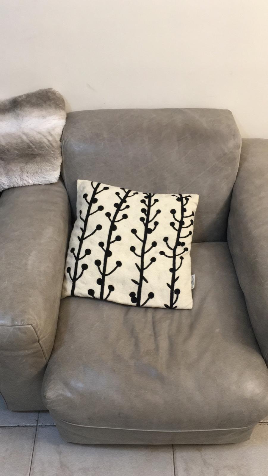 Genuine Leather Sofa Chair - The Jerusalem Market