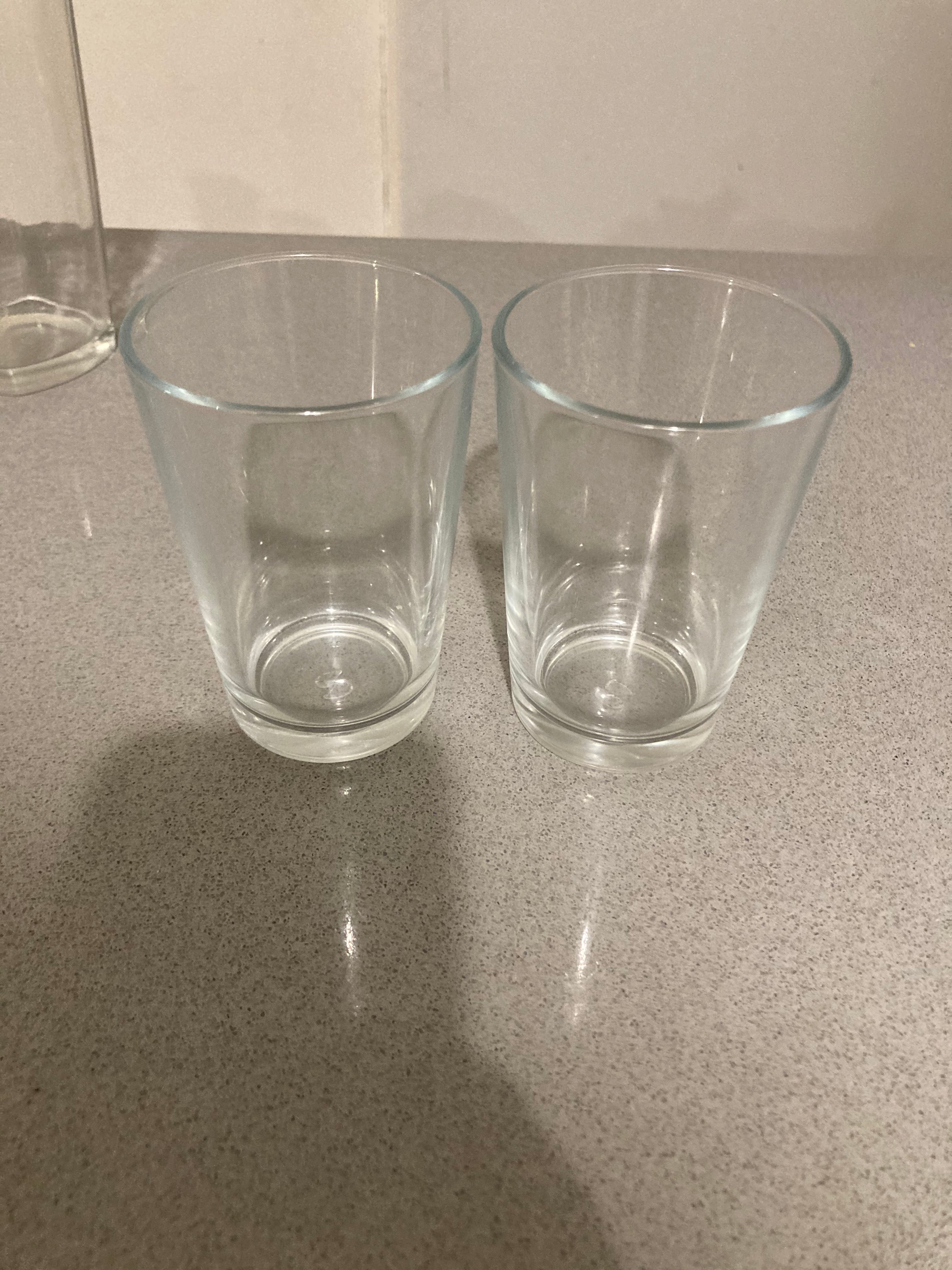 glass mugs