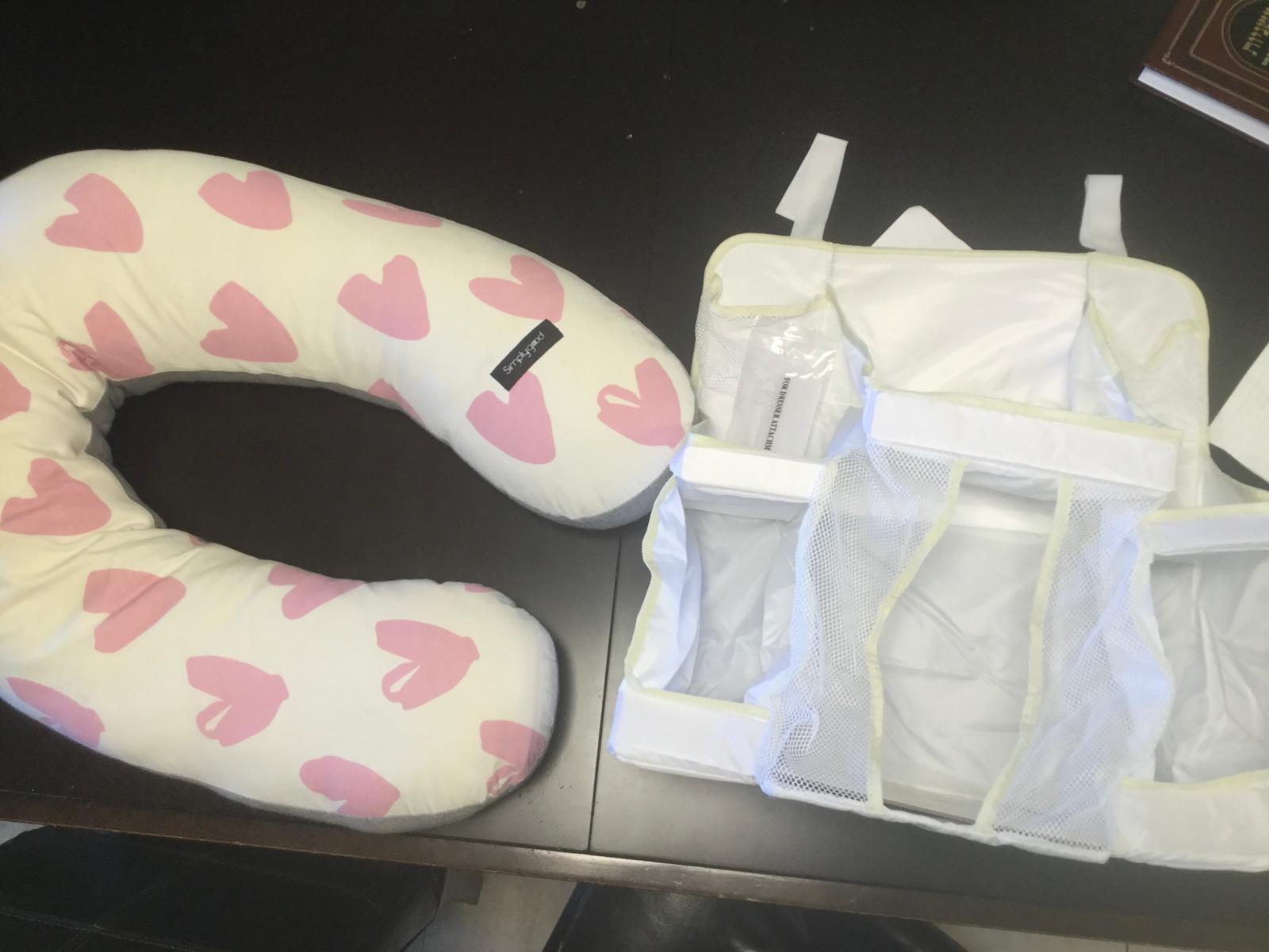 Nursing Pillow + baby organizer - The Jerusalem Market