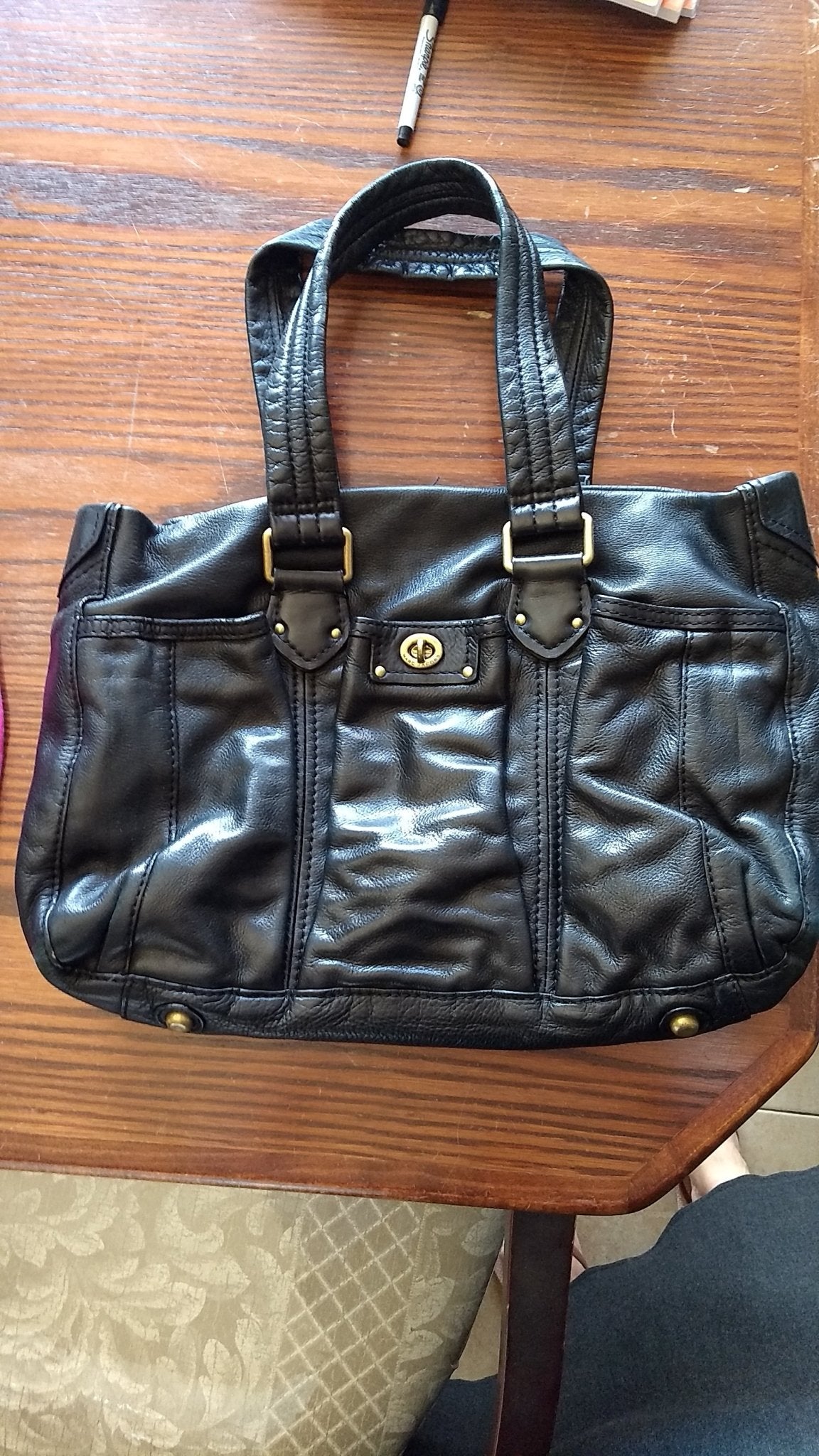 Black leather Marc by Marc Jacobs bag - The Jerusalem Market