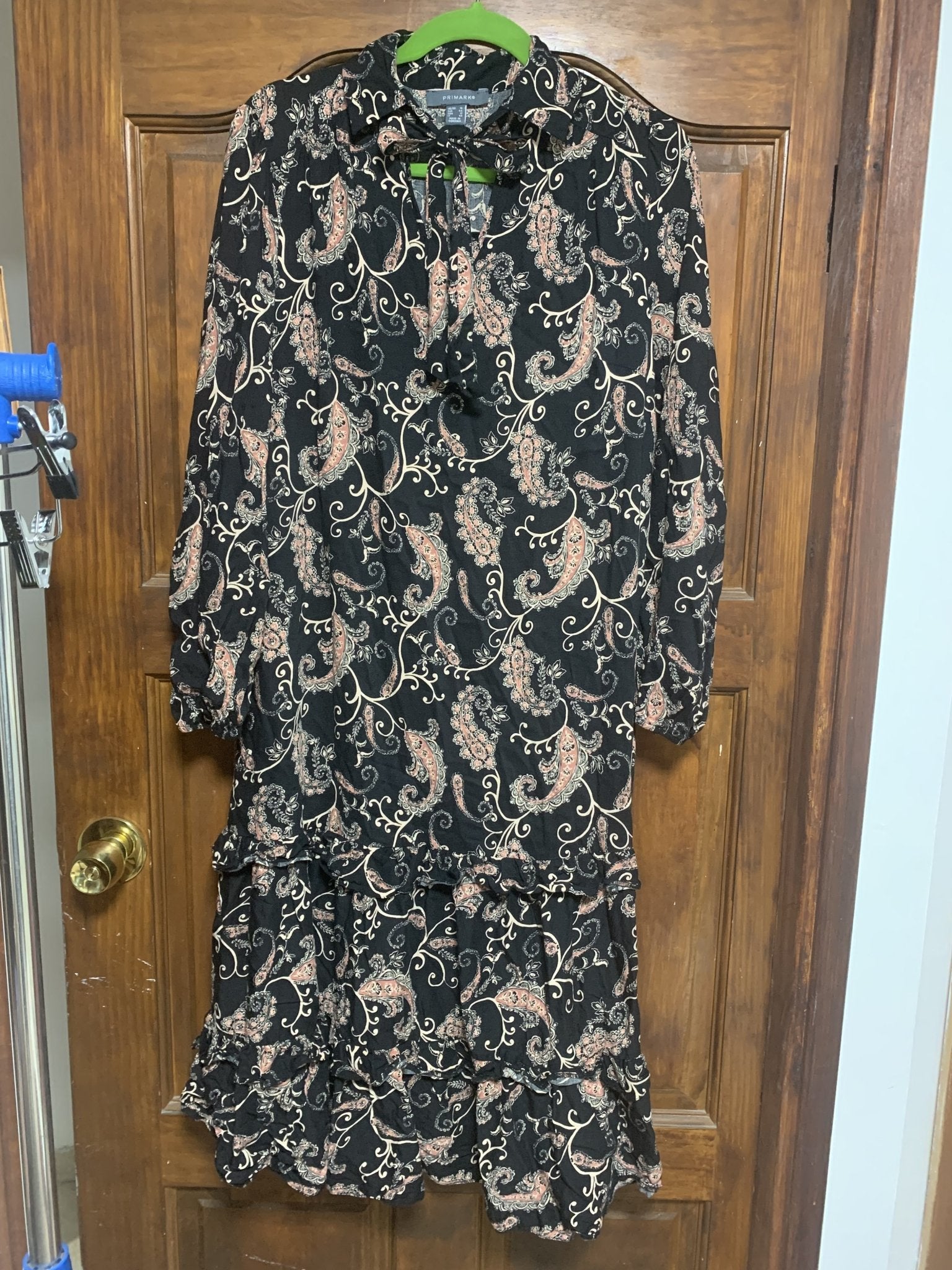 Black patterned dress - The Jerusalem Market