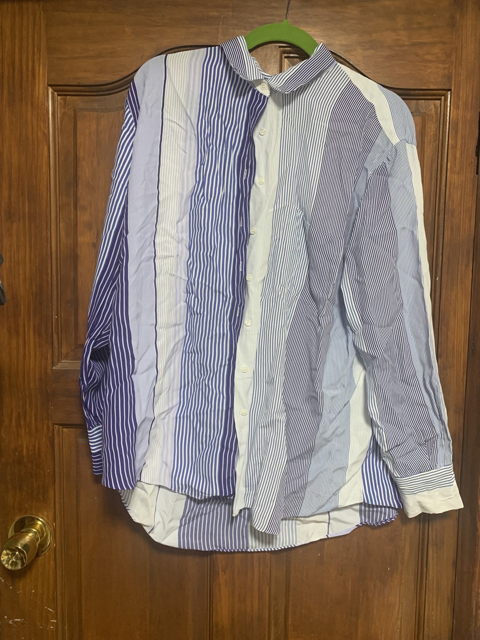 blue & white striped shirt - The Jerusalem Market