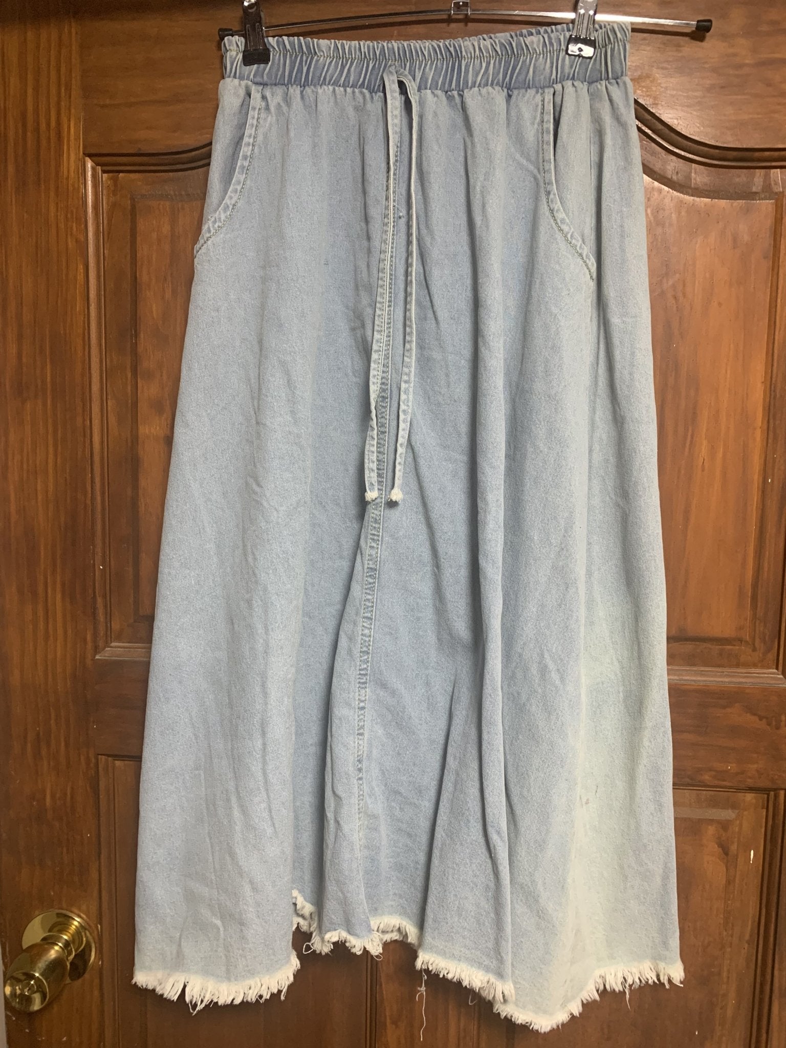 Midi Denim skirt - The Jerusalem Market